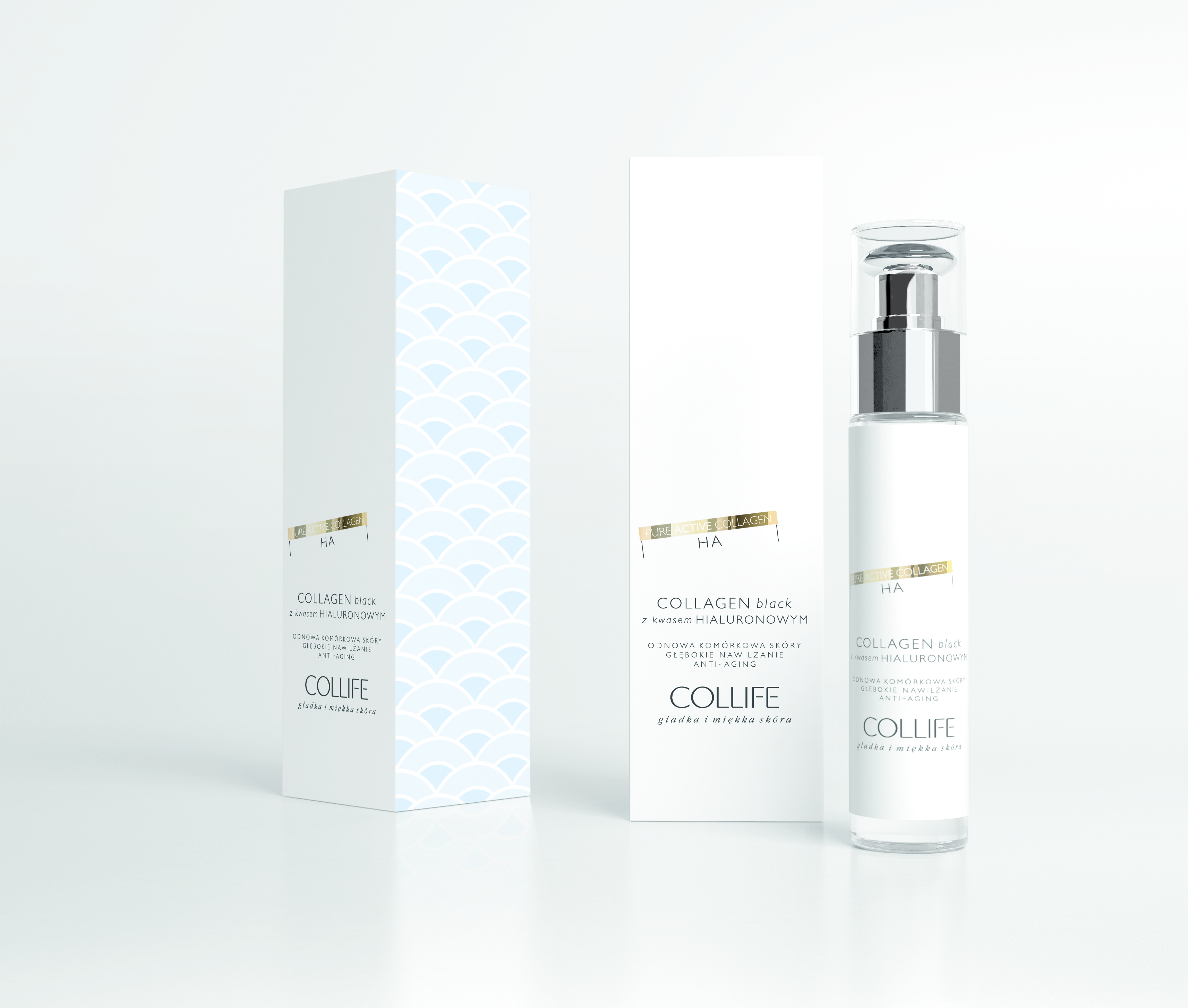 Collife Collagen Black z kwasem hialuronowym