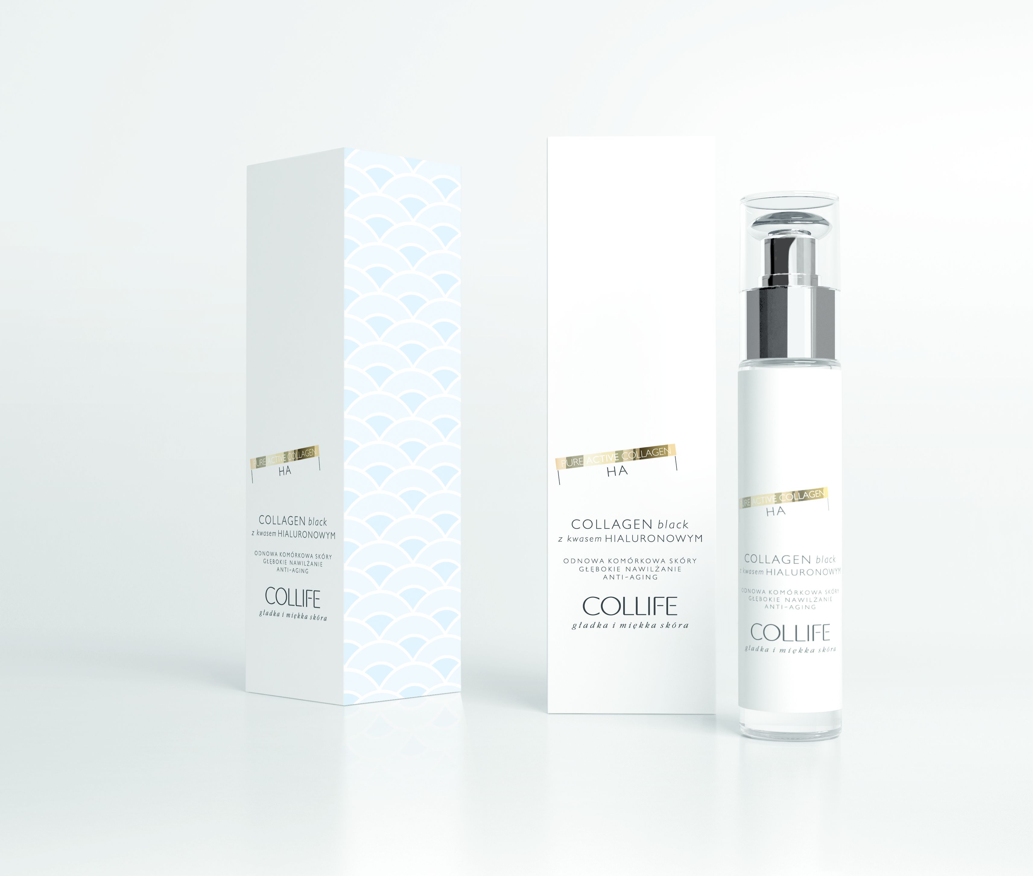 Collife Collagen Black z kwasem hialuronowym